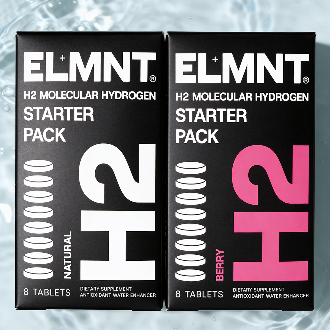 H2 Molecular Hydrogen Water Tablets (8 Pack Tablets)
